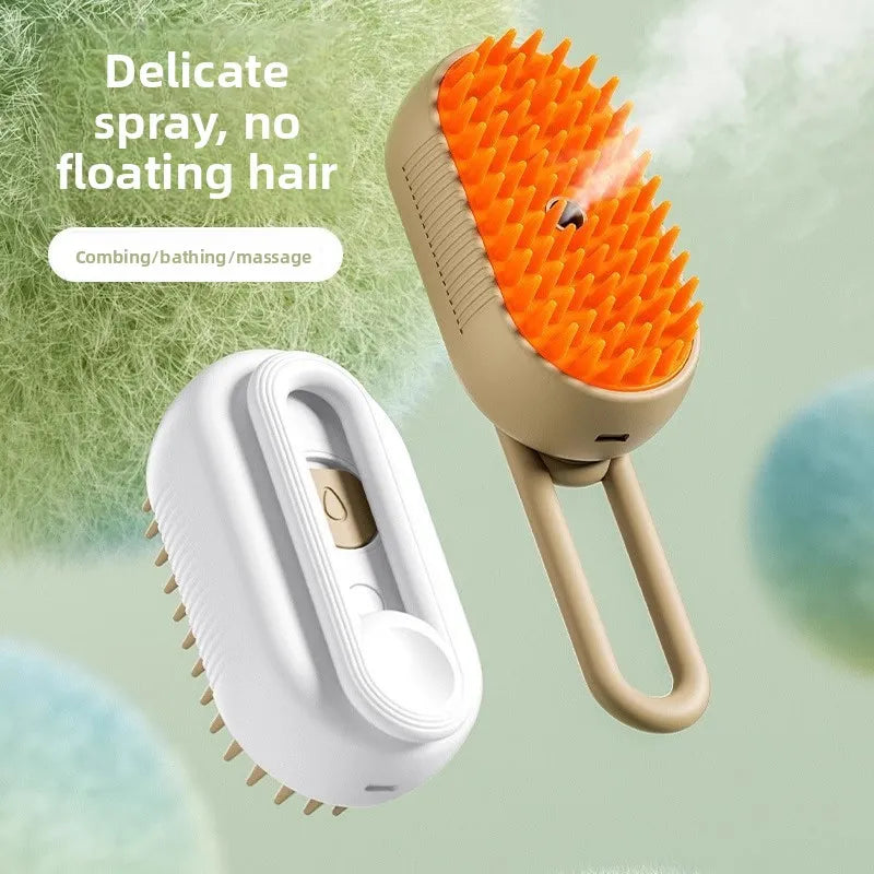 Sollora Pet Spray Massage Comb Cat Steam Comb Hair Comb