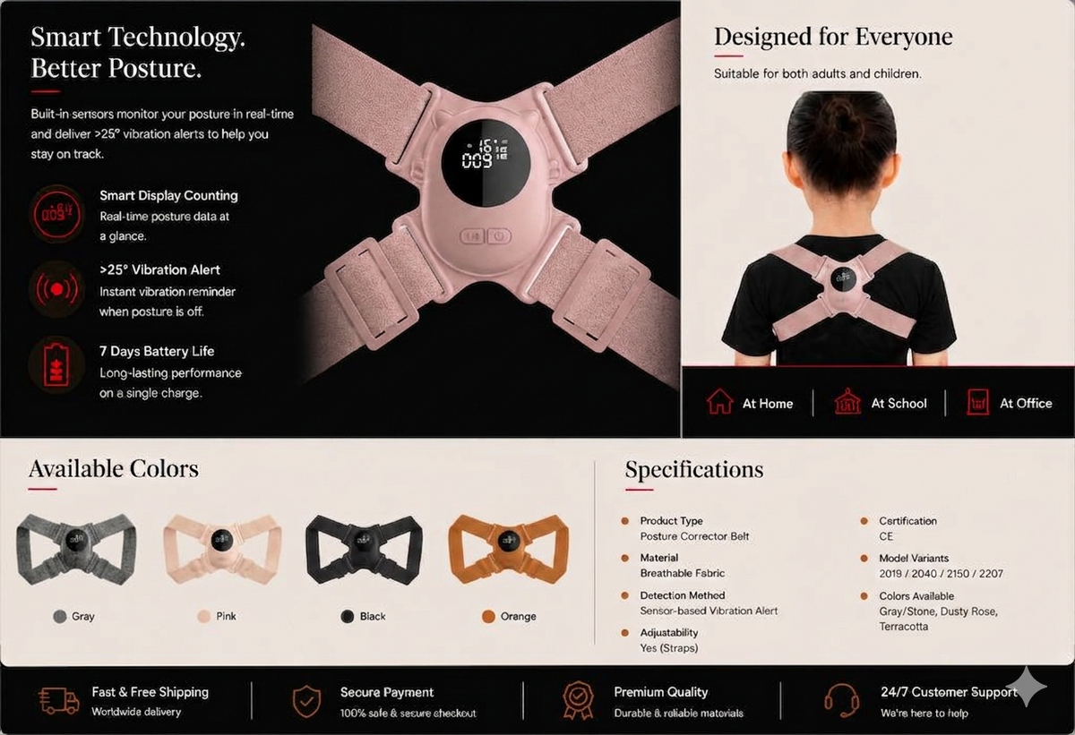 Sollora Posture Corrector
