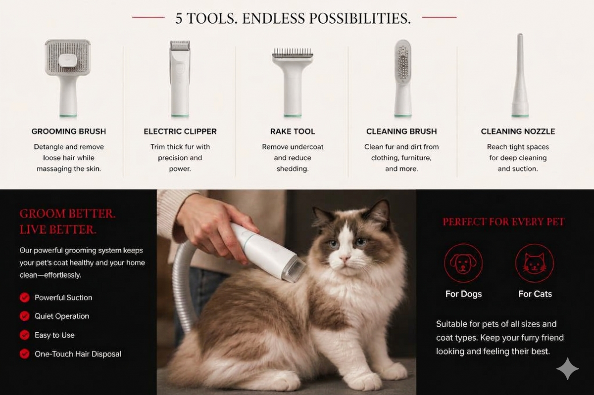 Sollora Neakasa P1 Pro Pet Grooming Clipper