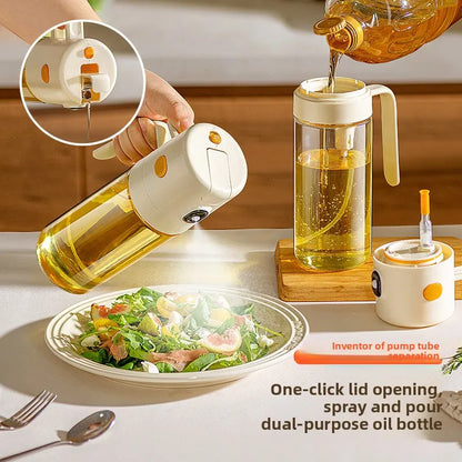 Sollora Glass Oil Dispenser Bottle