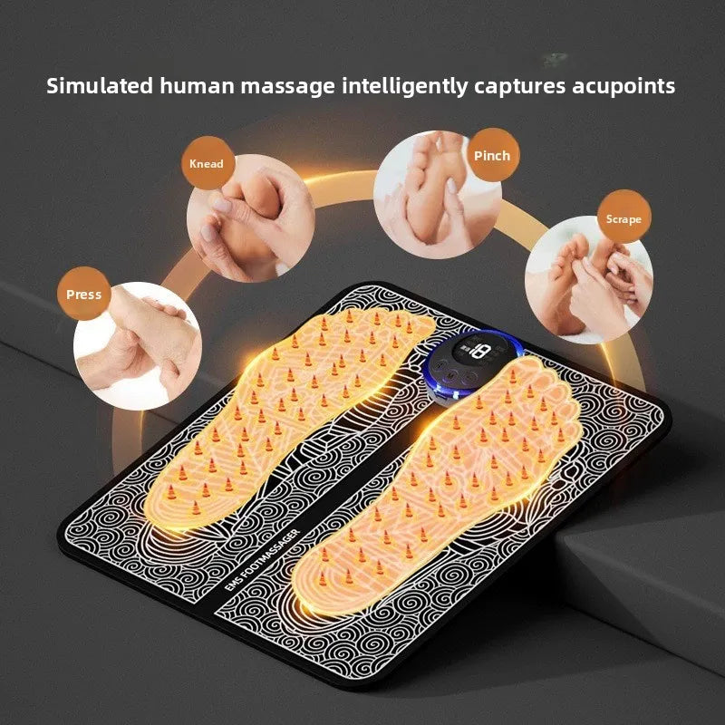 Sollora EMS Foot Massage Pad with Pulse Technology