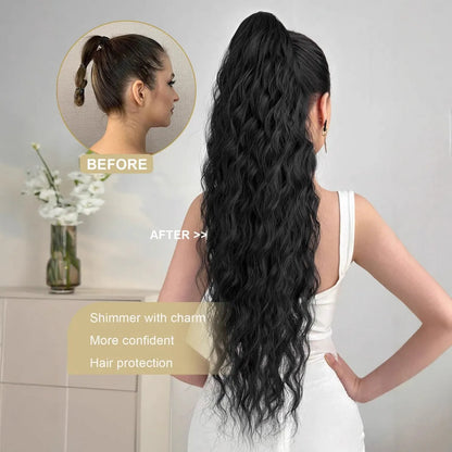 Sollora Synthetic Hair Ponytail with Claw Clip