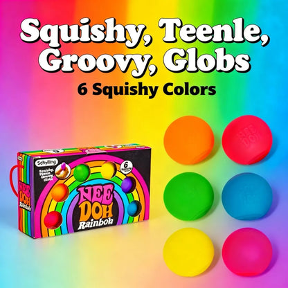 Sollora Rainbow Teenie Stress Relief Ball