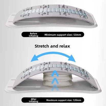 Sollora Inflatable Lumbar Reliever, Adjustable Air Bag Waist Support Plate to Relieve Lumbar Disc and Waist Stretching Artifact Wholesale