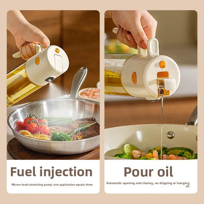 Sollora Glass Oil Dispenser Bottle