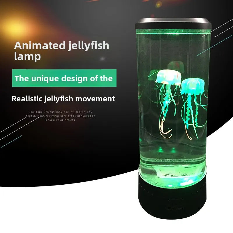 Sollora Remote Control Color Changing Jellyfish USB Night Light