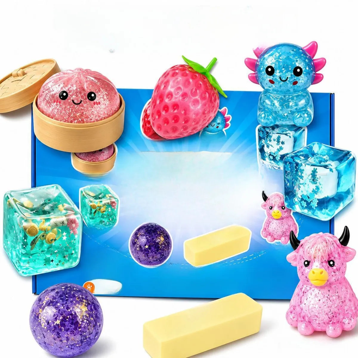 Sollora Piece Maltose Stress Relief Toys Set