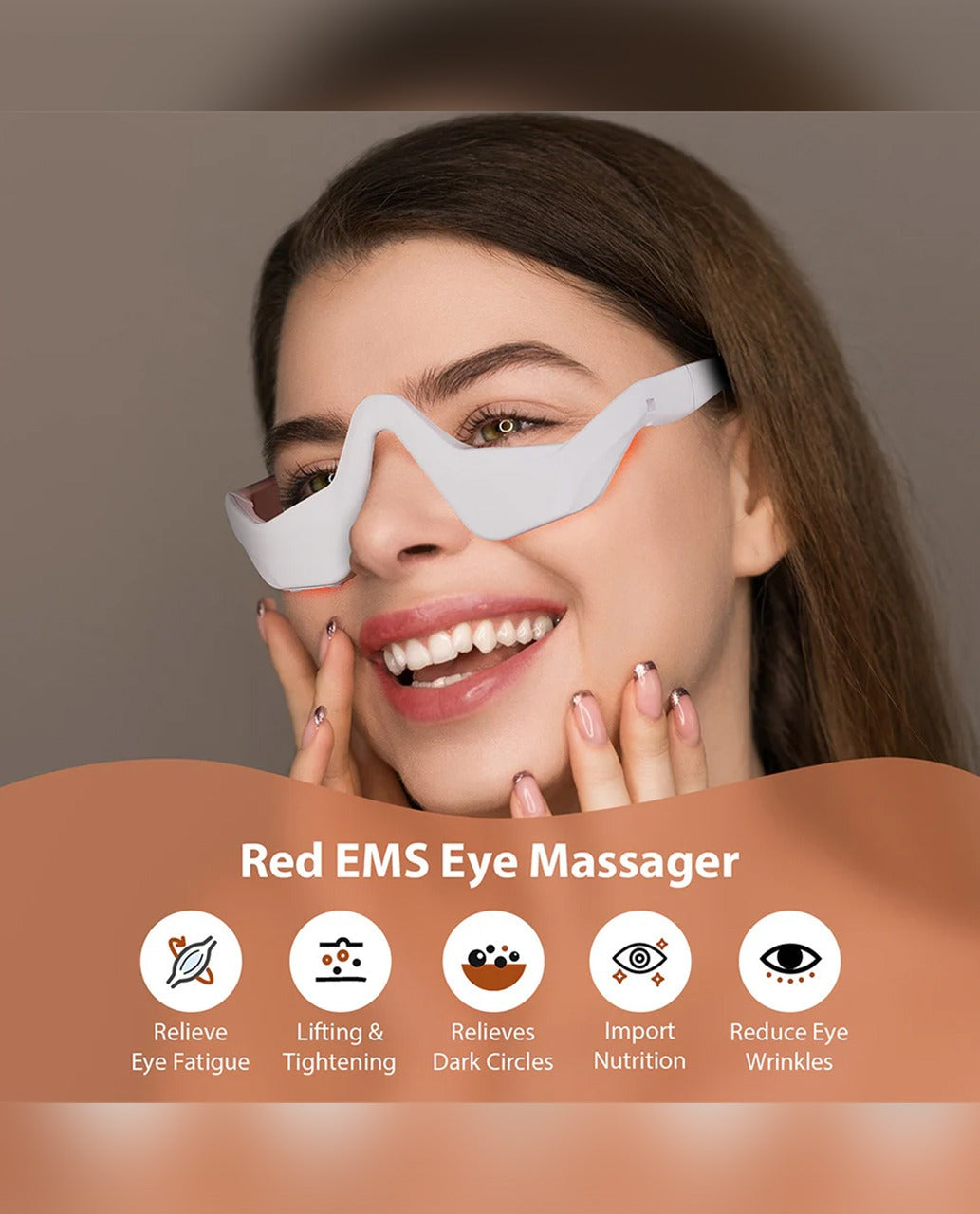 Sollora  Eye Red Light Therapy Glasses