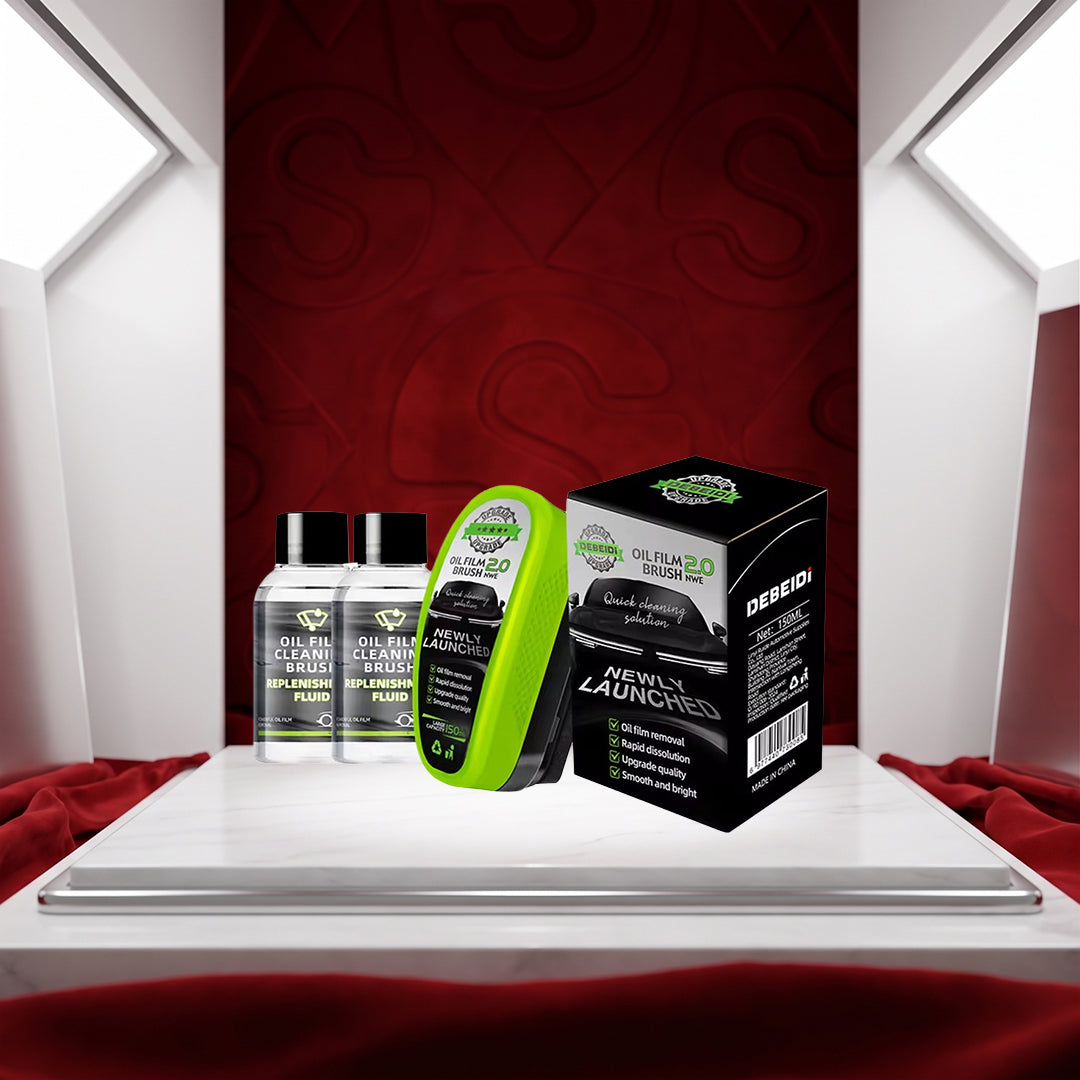 Sollora ClearVision™ Glass Oil Film Remove