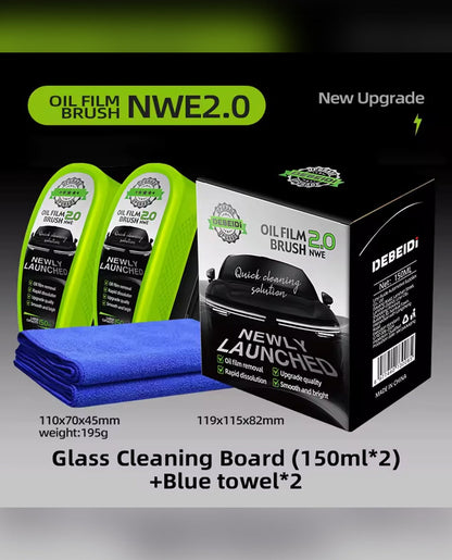 Sollora ClearVision™ Glass Oil Film Remove