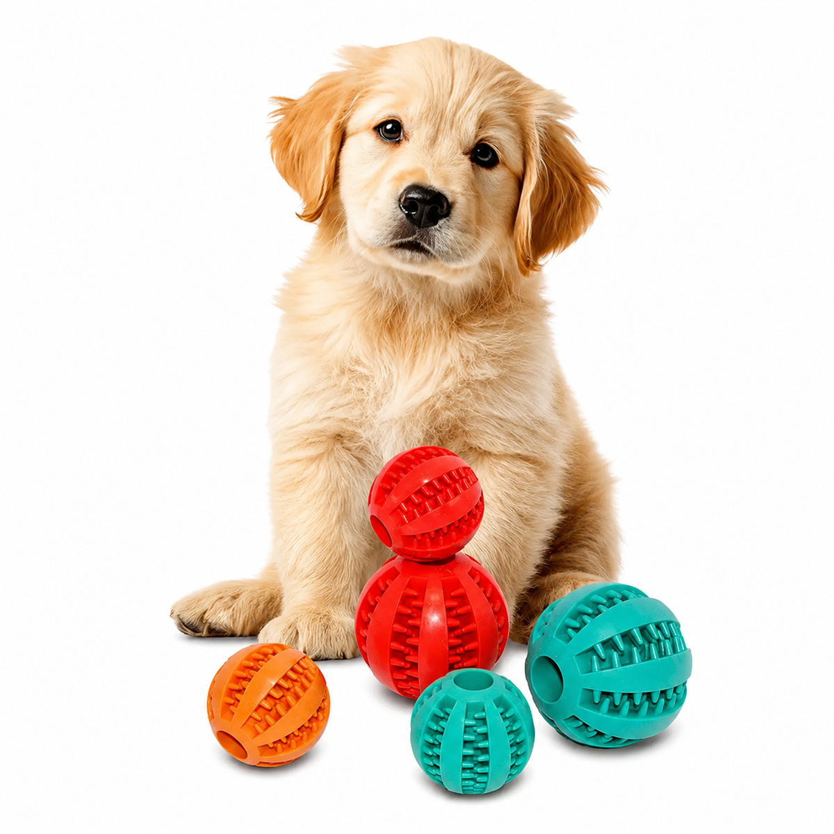 Sollora Pet Chew Toy with Food Dispenser