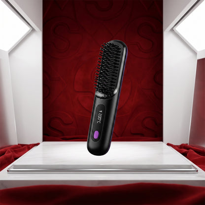 Sollora Wireless Hair Straightening Comb with Negative Ion Technology