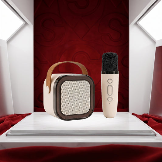 Sollora Portable Bluetooth Karaoke Speaker with Microphone