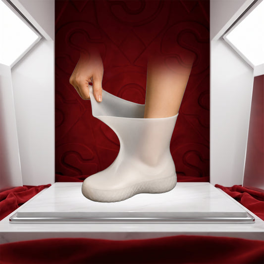 Sollora Waterproof Non-Slip PVC Shoe Covers
