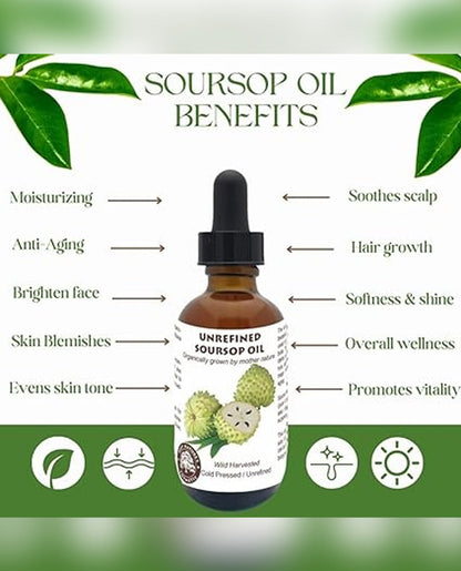 Sollora Best Nature's Cosmetics Organic Soursop Oil
