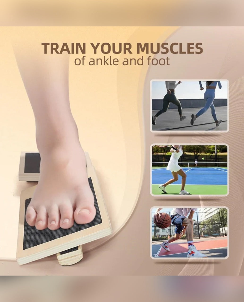 Sollora Ankle Balance Board
