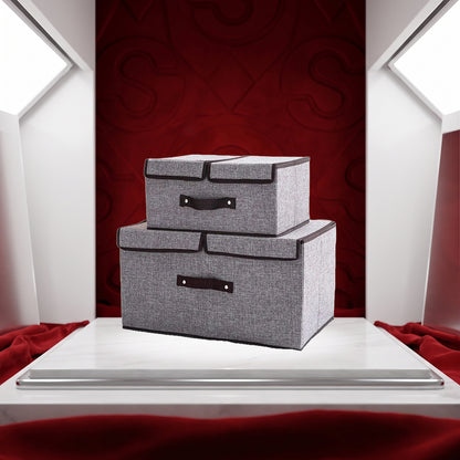 Sollora Foldable Fabric Storage Box with Dividers