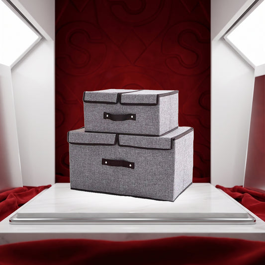 Sollora Foldable Fabric Storage Box with Dividers