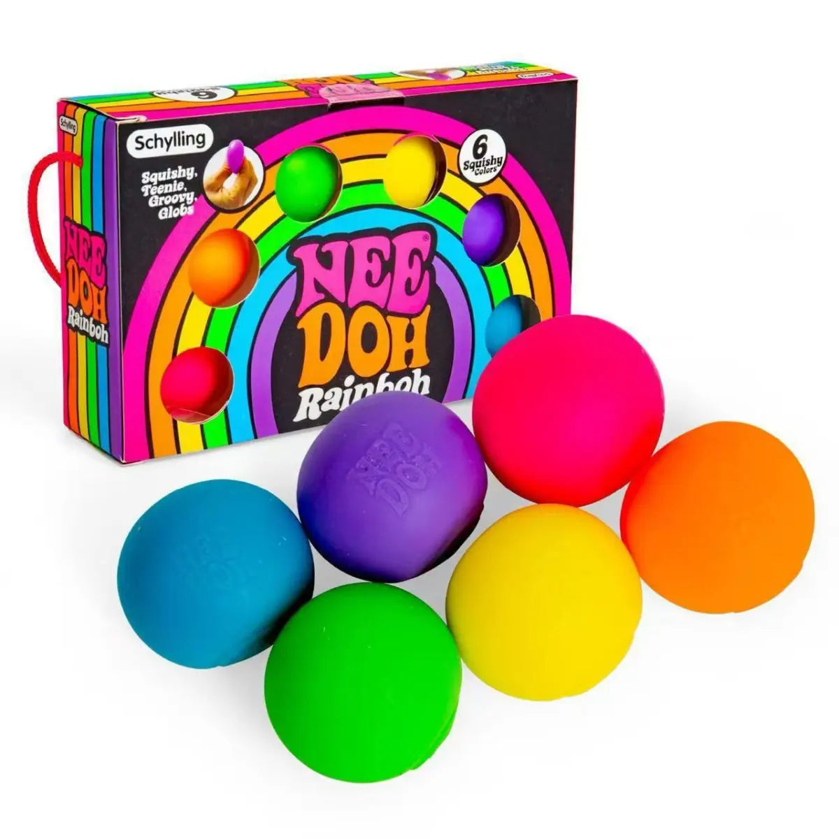 Sollora Rainbow Teenie Stress Relief Ball