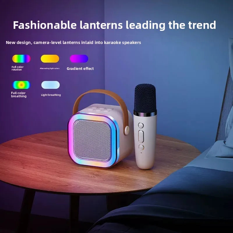 Sollora Portable Bluetooth Karaoke Speaker with Microphone