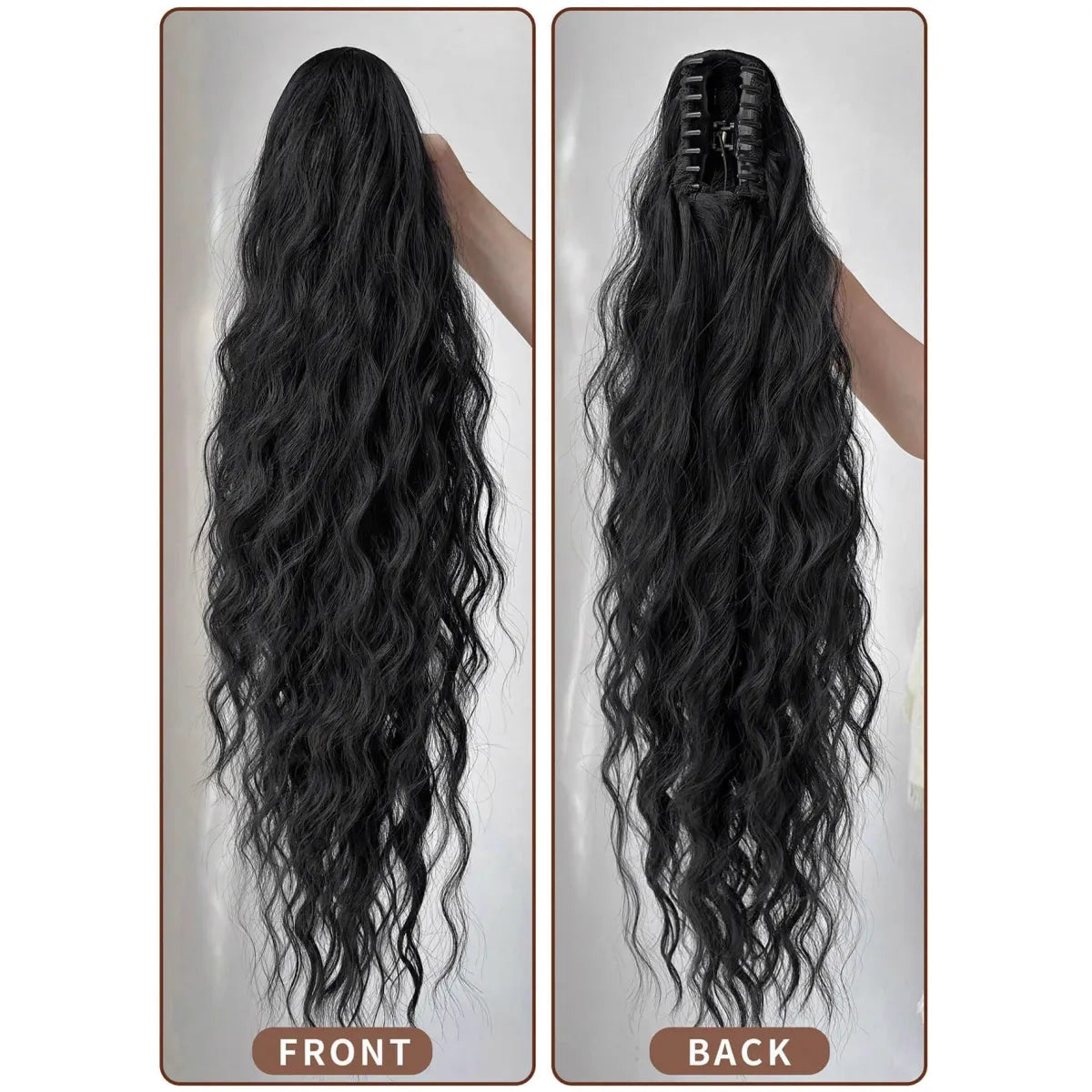 Sollora Synthetic Hair Ponytail with Claw Clip