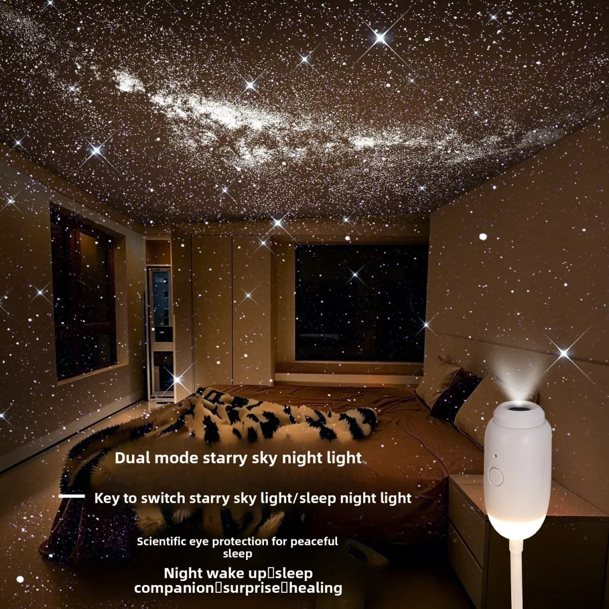 Sollora USB Star Projection Lamp