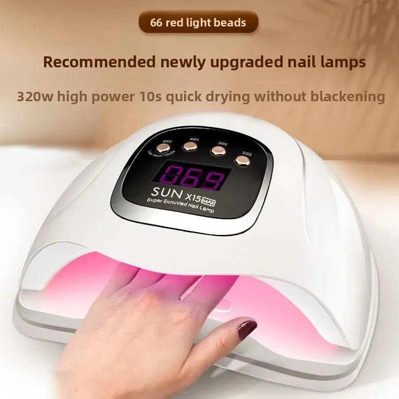 Sollora LED Nail Lamp with Red Light Technology