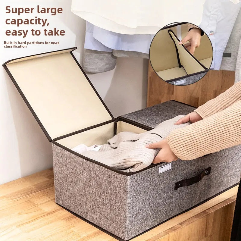 Sollora Foldable Fabric Storage Box with Dividers