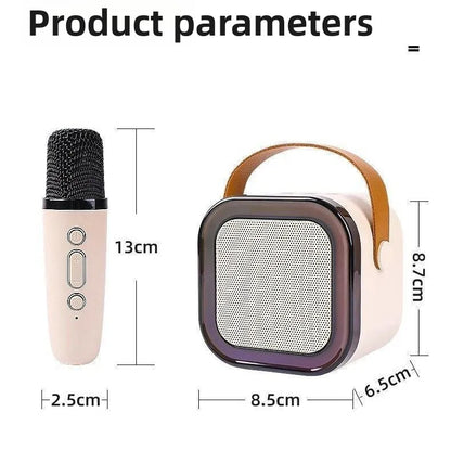 Sollora Portable Bluetooth Karaoke Speaker with Microphone