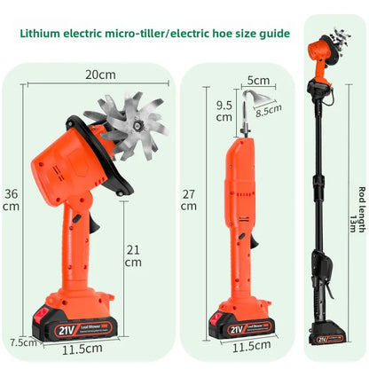Sollora Handheld Electric Garden Tiller and Weeder