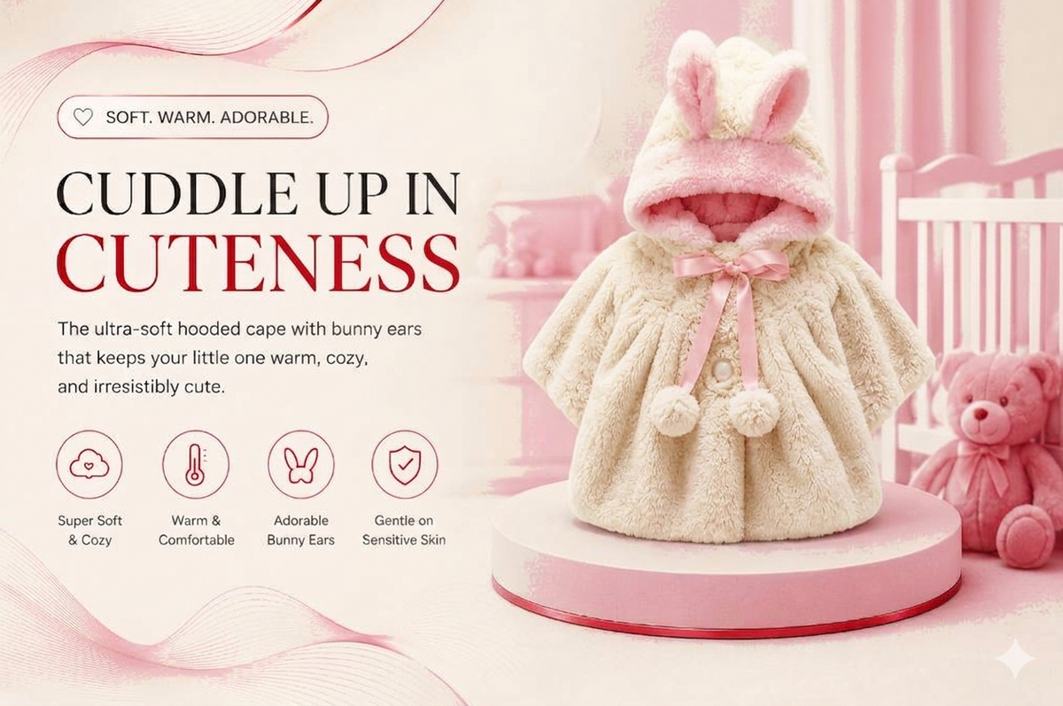 Sollora Girls Faux Fur Hooded Coat 01.png