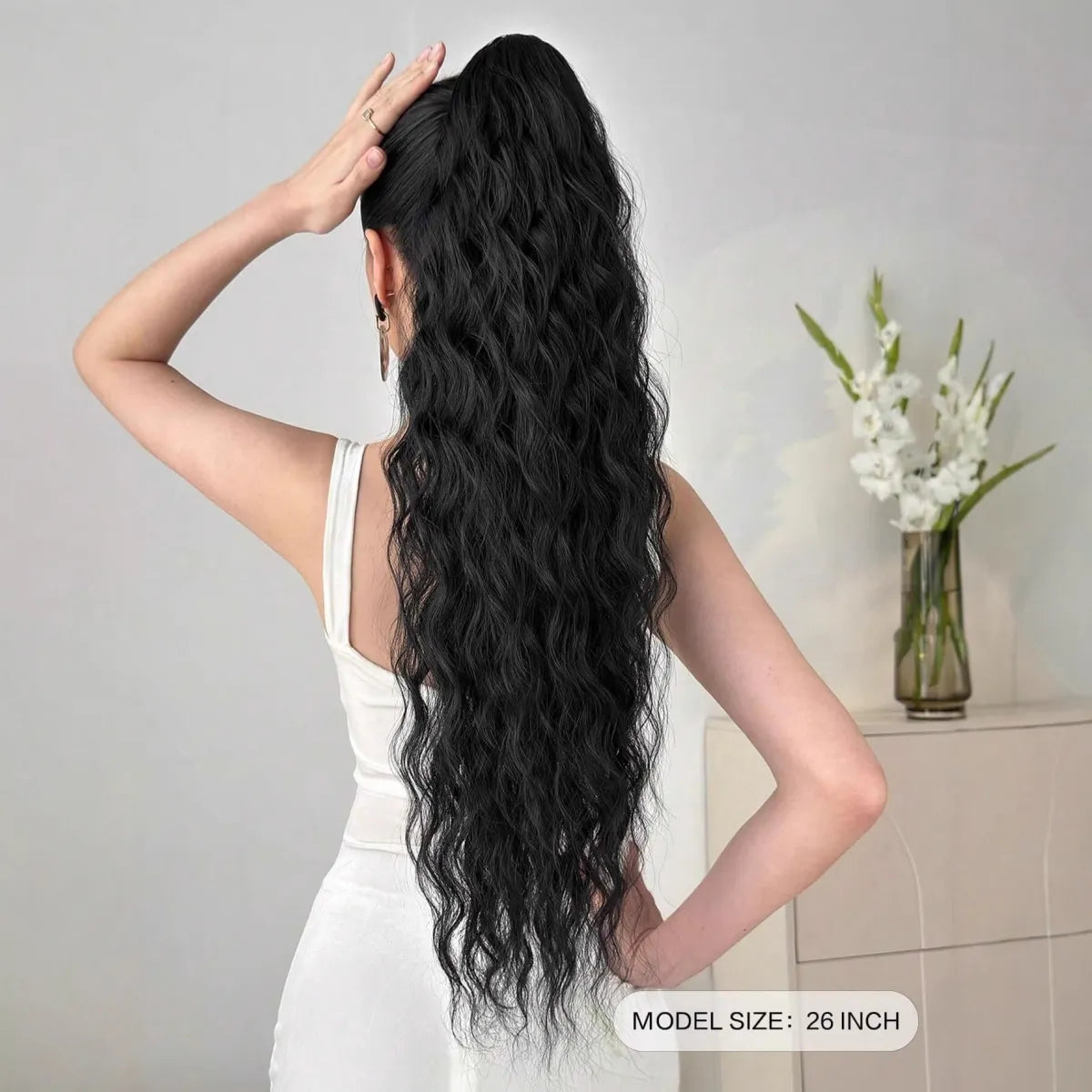Sollora Synthetic Hair Ponytail with Claw Clip