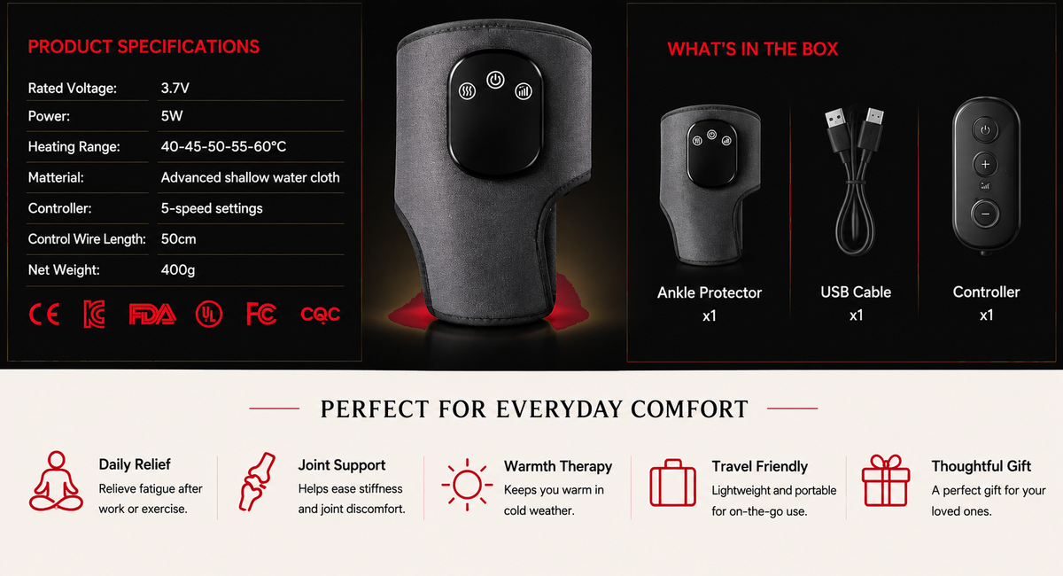 Sollora Electric Heating Ankle Protector with Vibration Massage and Graphene Technology 03.png