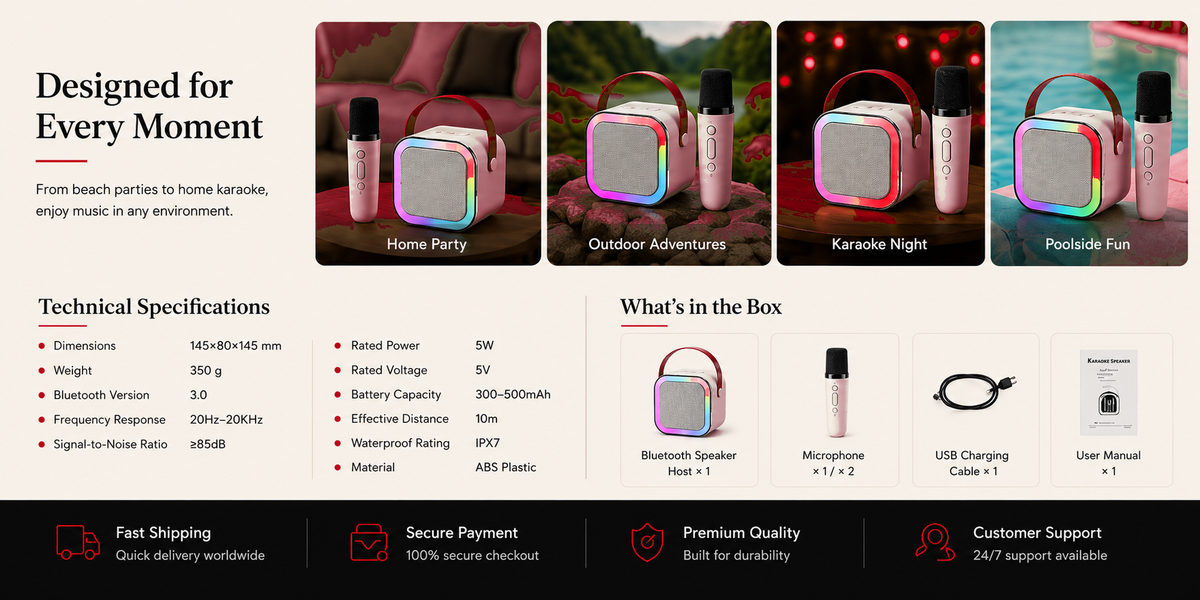 Sollora Portable Bluetooth Karaoke Speaker with Microphone 02.png