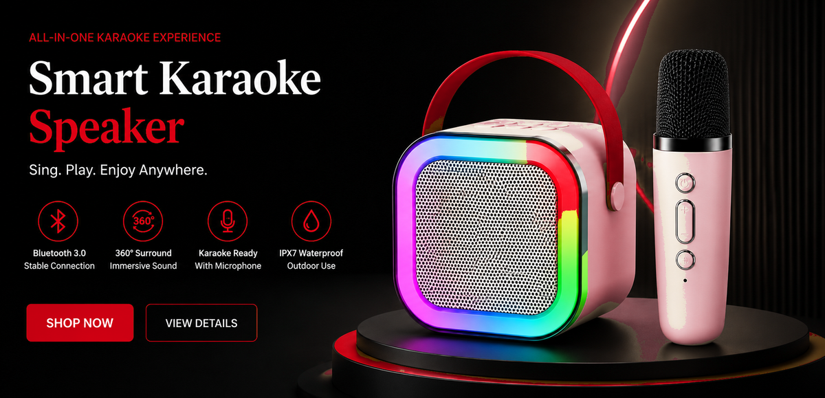 Sollora Portable Bluetooth Karaoke Speaker with Microphone 03.png