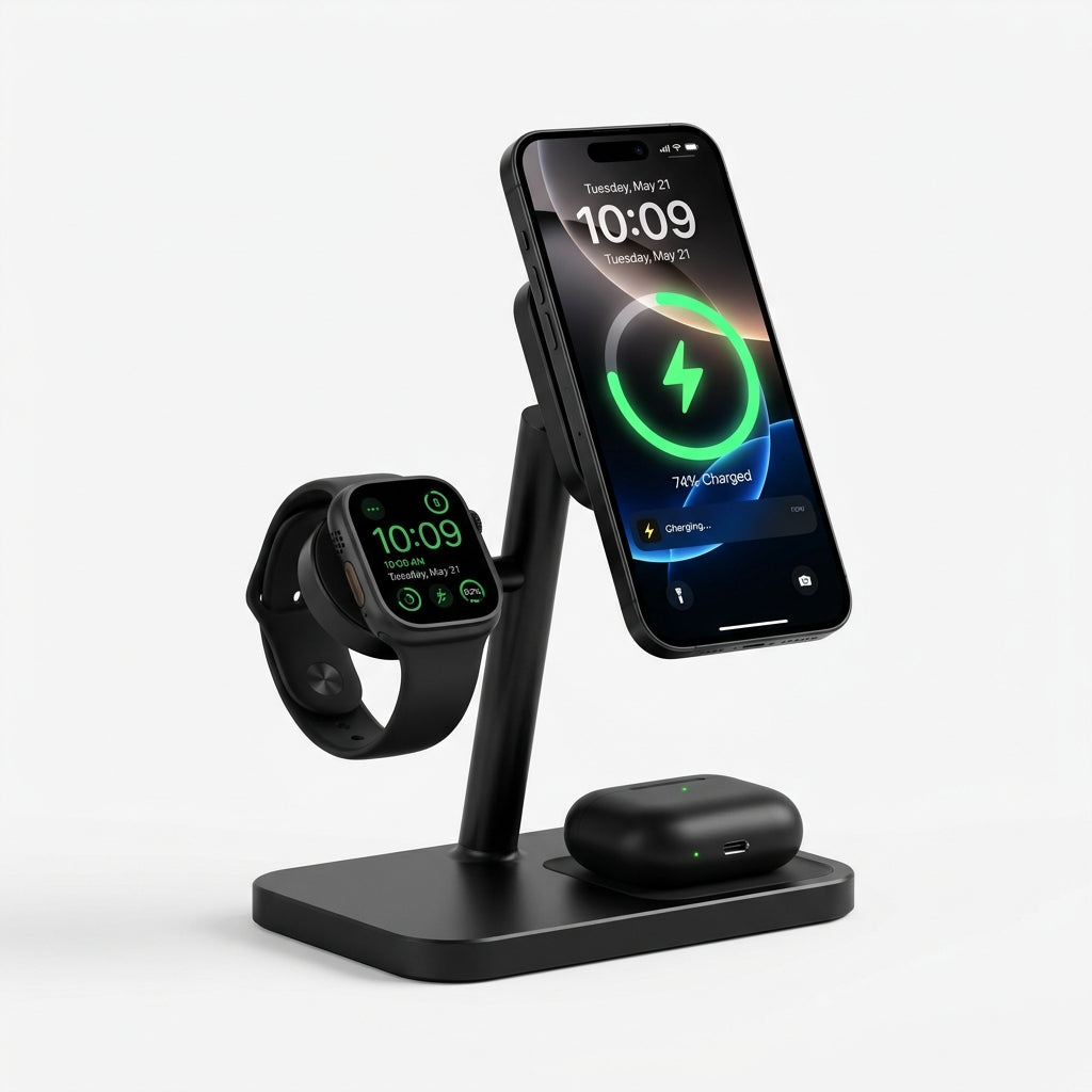 3-in-1 Magnetic Charging Station